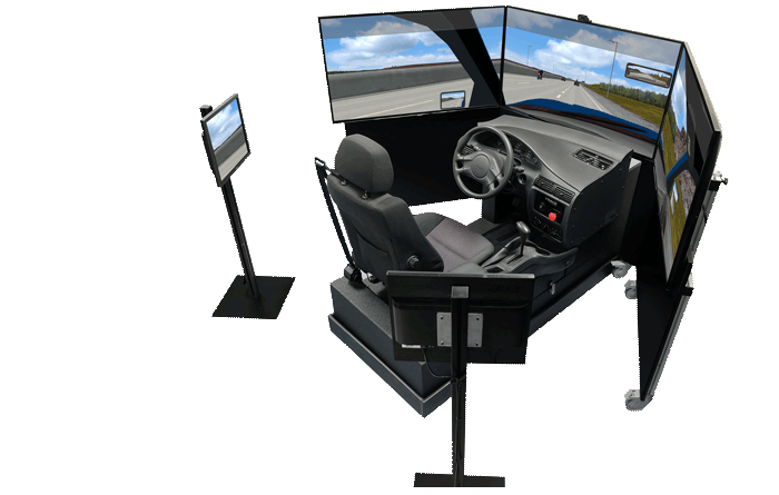 Virtual Driving Lab Car & Small Truck Simulator – Charley's Taxi